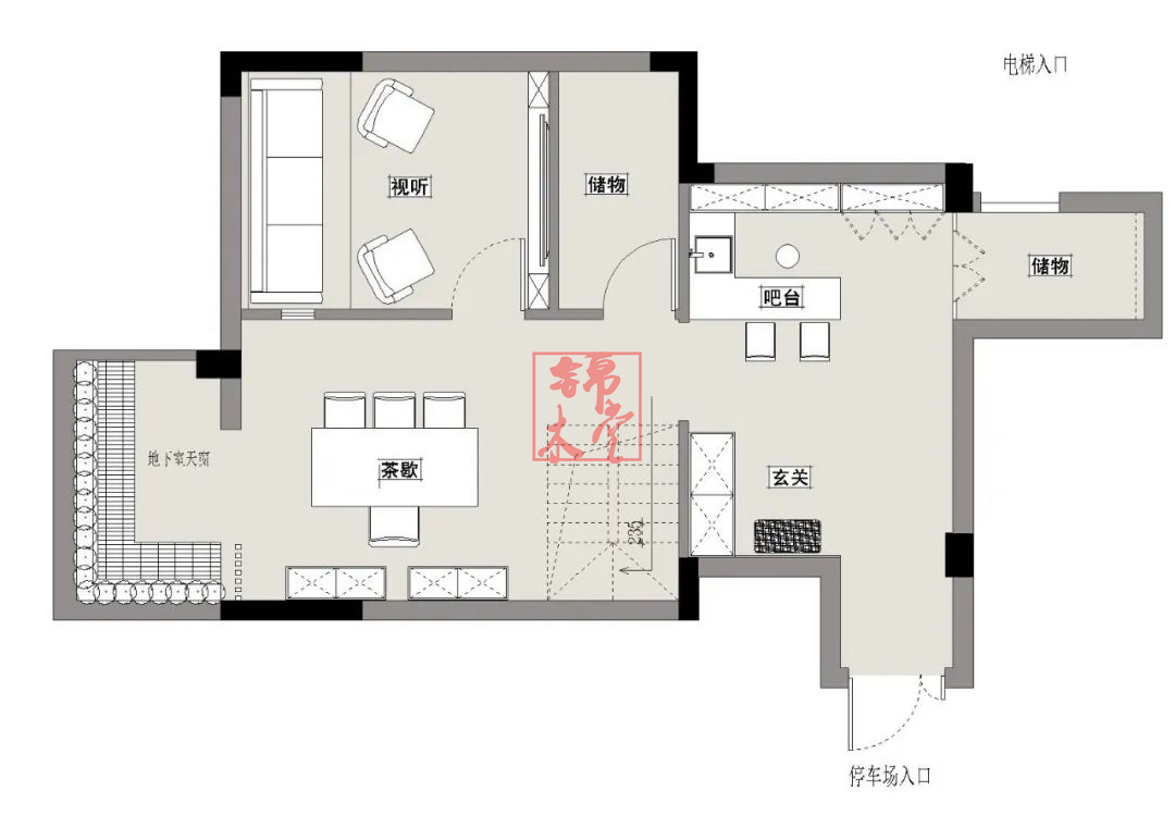 錦木(mù)堂裝飾丨皖新國玺疊級洋房現(xiàn)代風(fēng)